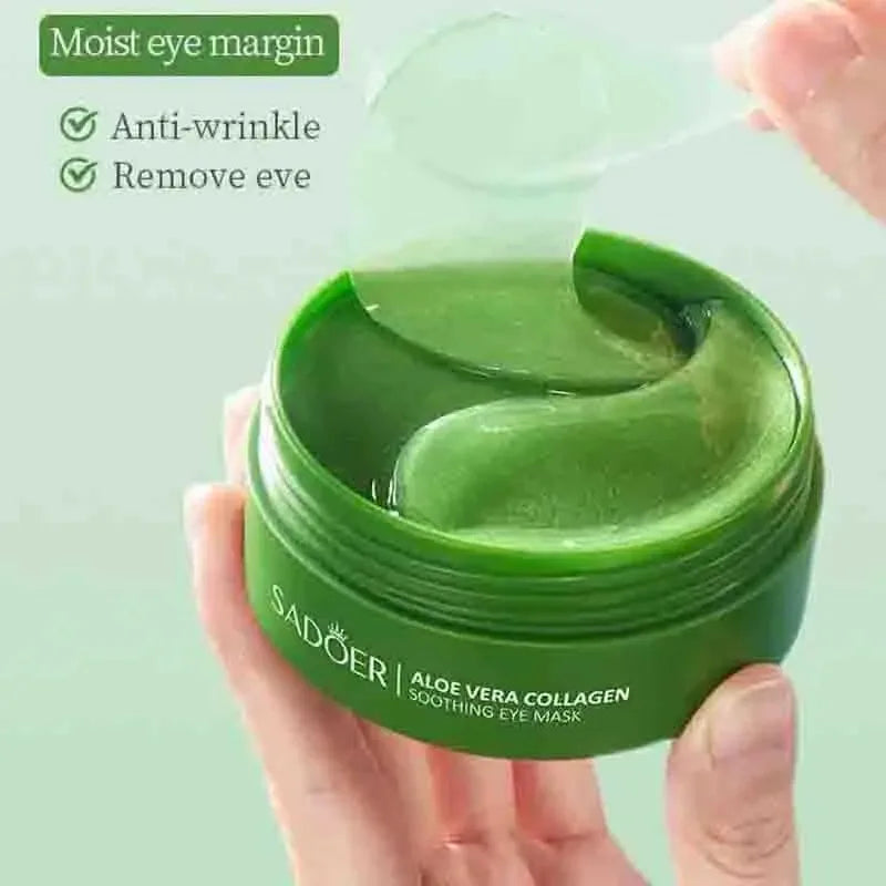 Eye Mask with Aloe Vera and Collagen – Hydration and Firming (60 units)