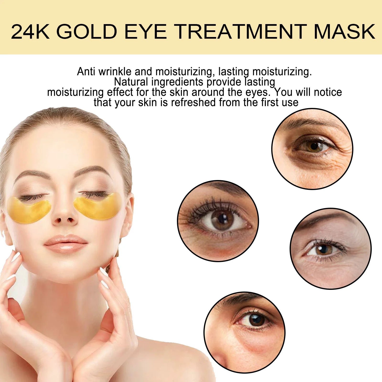 EELHOE 24K Mask – Take Care of Your Eyes with a Touch of Gold!