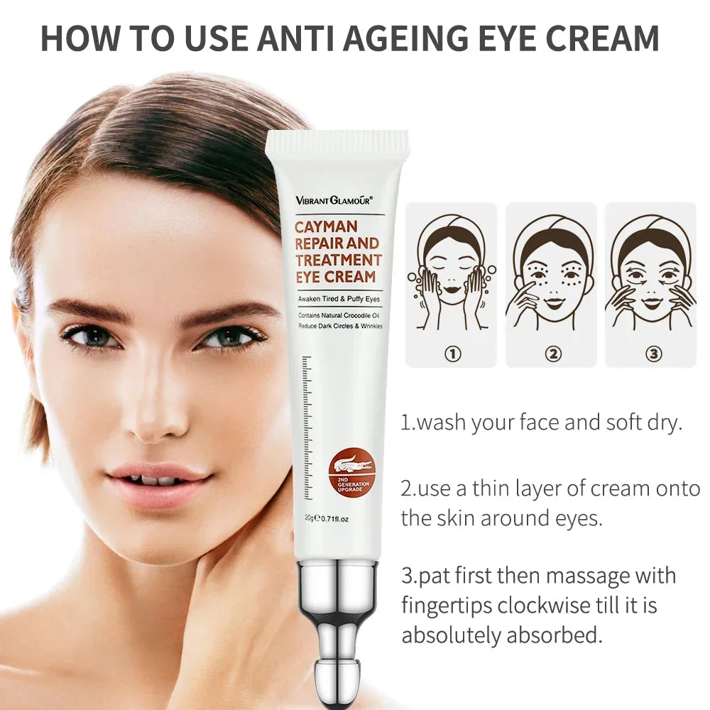 Eye Cream with Collagen and Peptides – Anti-Aging and Moisturizing