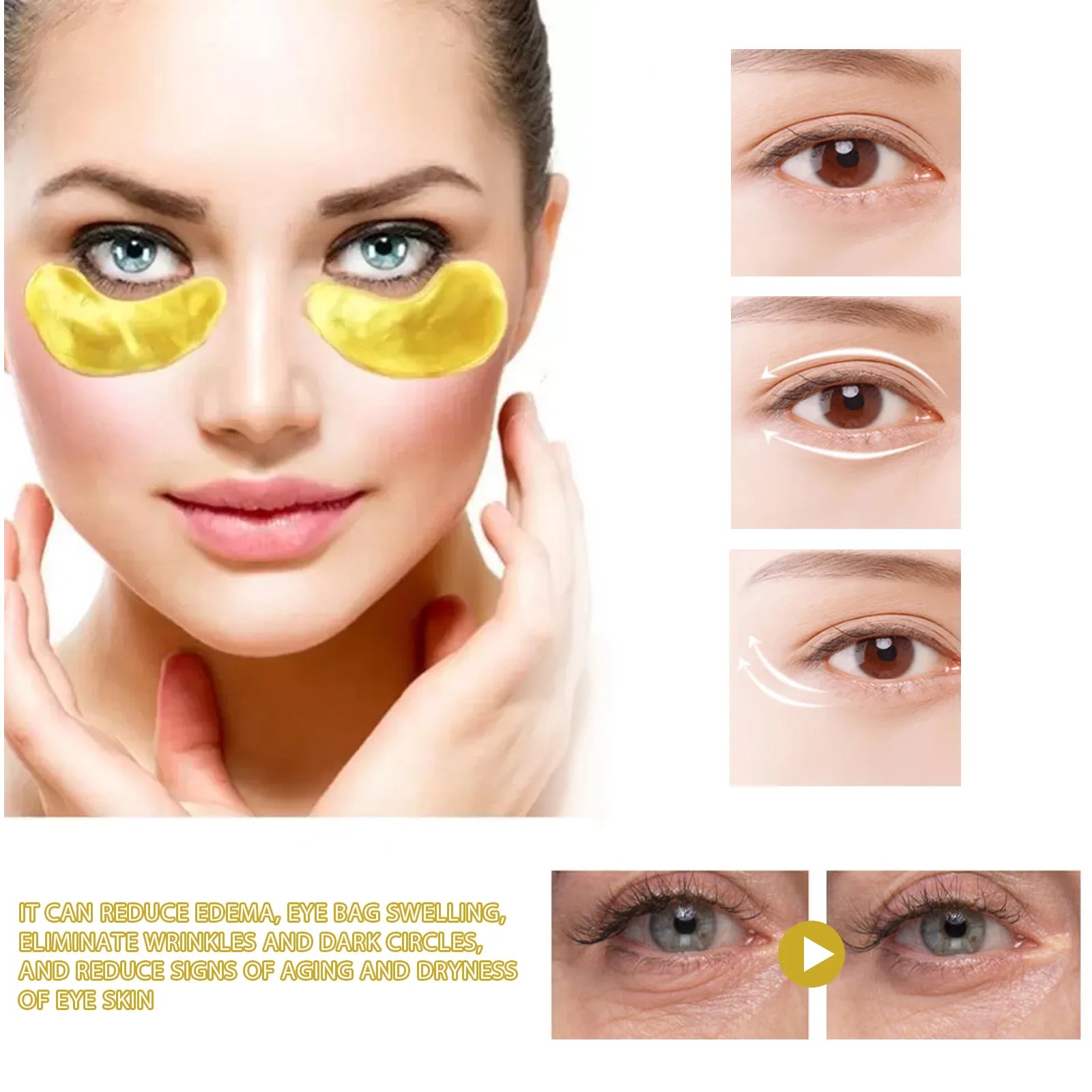 EELHOE 24K Mask – Take Care of Your Eyes with a Touch of Gold!