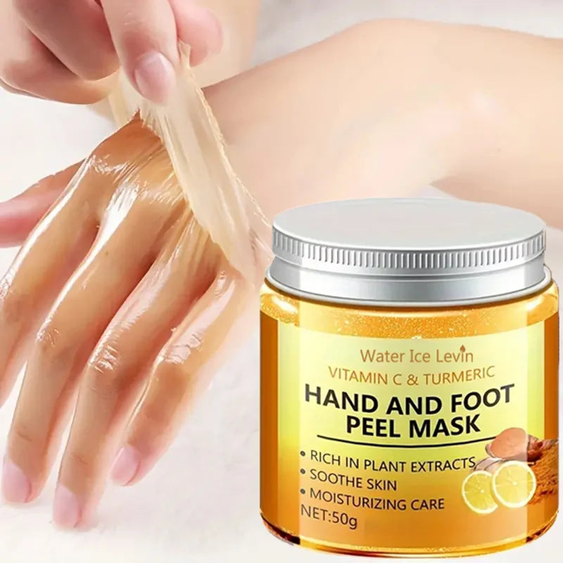 Wax Mask with Vitamin C and Turmeric – Soft and Glowing Hands and Feet