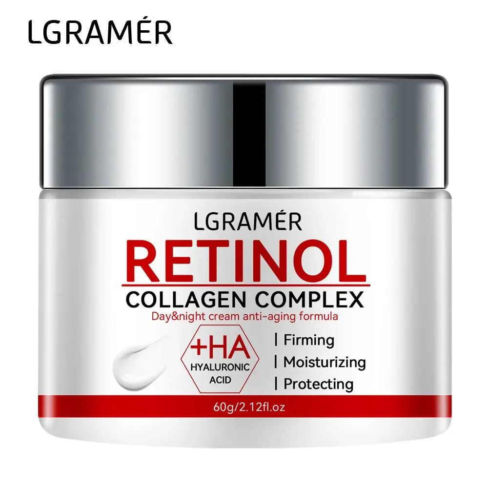 Anti-Wrinkle Facial Cream – Retinol + Collagen Moisturizer
