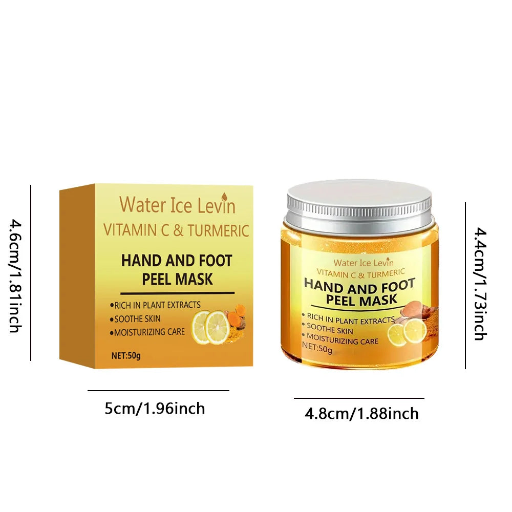 Wax Mask with Vitamin C and Turmeric – Soft and Glowing Hands and Feet