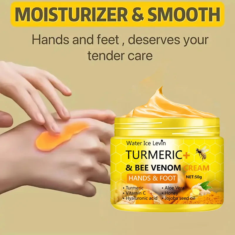 Foot Repair Cream and turmeric & Bee Venom Hand – Deep Hydration 50g