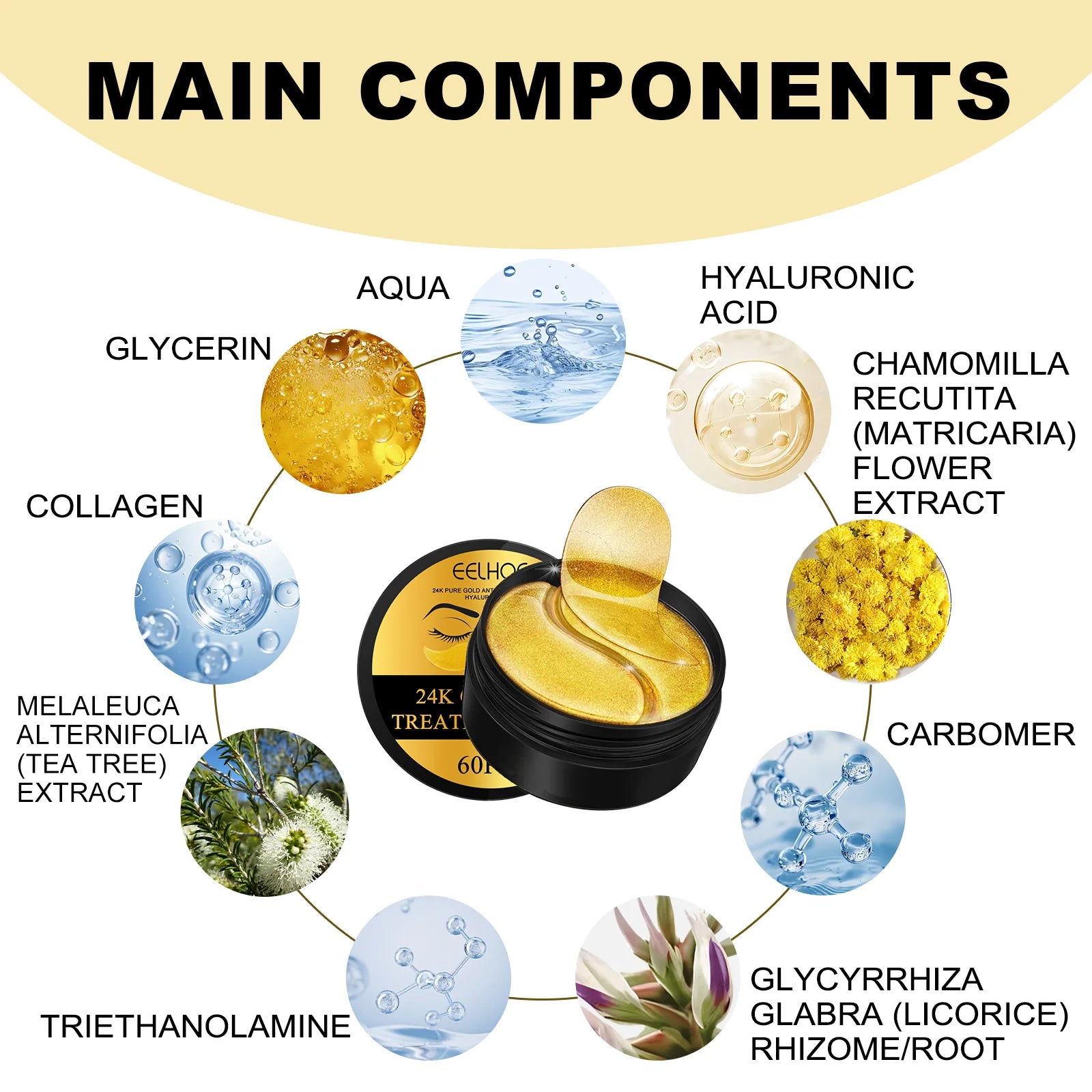 EELHOE 24K Mask – Take Care of Your Eyes with a Touch of Gold!