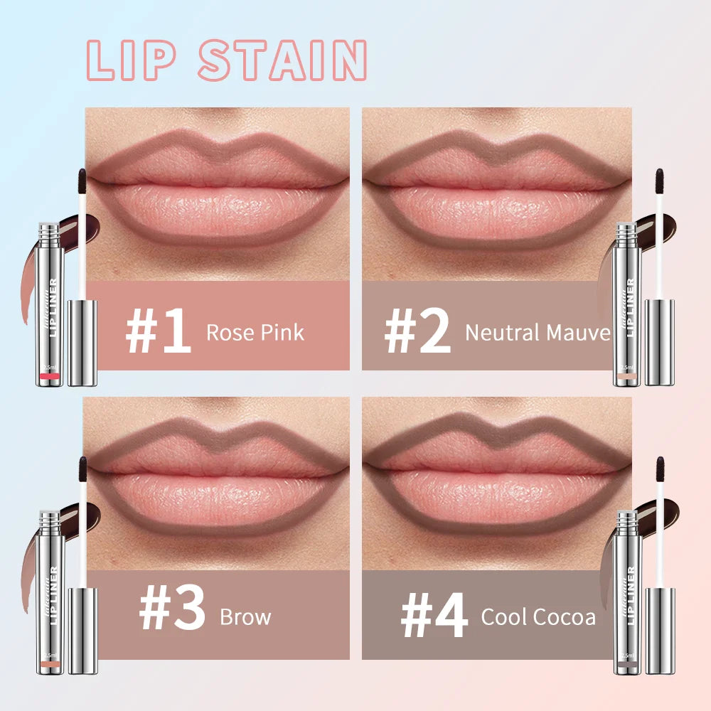 🔥 Waterproof Peel-Off Lip Tint — gorgeous brown color, long-lasting matte effect!