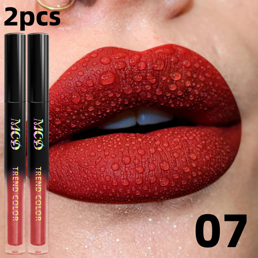 💋 19 Matte Liquid Lipstick Colors – Waterproof, long-lasting and velvety finish!