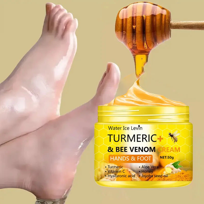 Foot Repair Cream and turmeric & Bee Venom Hand – Deep Hydration 50g