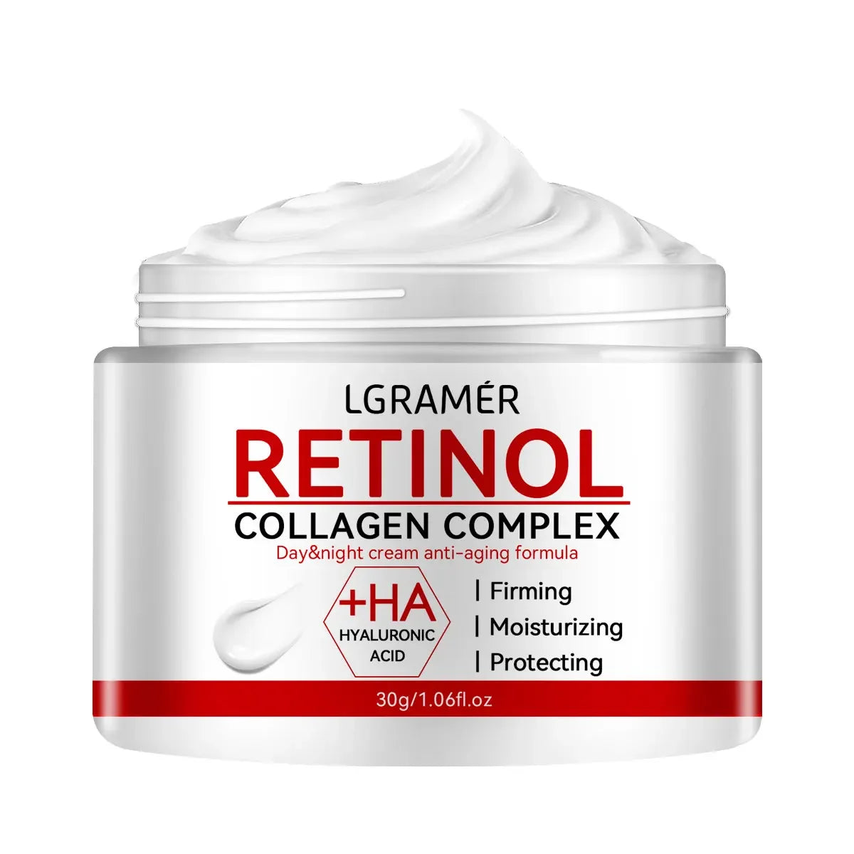 Anti-Wrinkle Facial Cream – Retinol + Collagen Moisturizer
