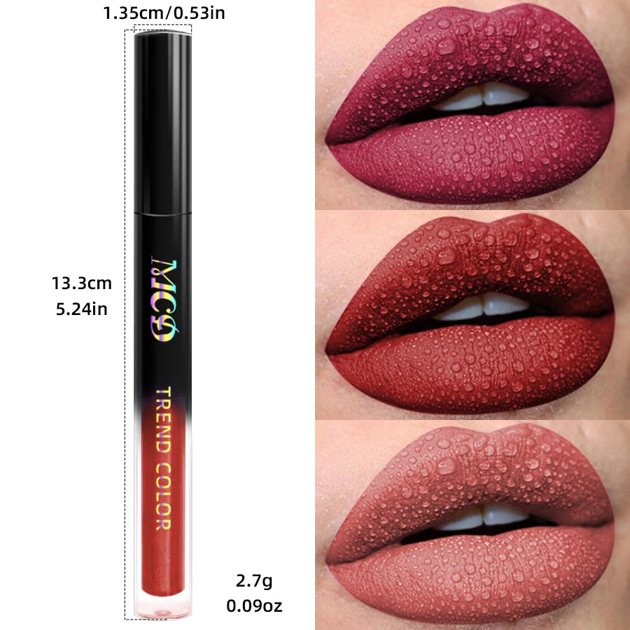 💋 19 Matte Liquid Lipstick Colors – Waterproof, long-lasting and velvety finish!